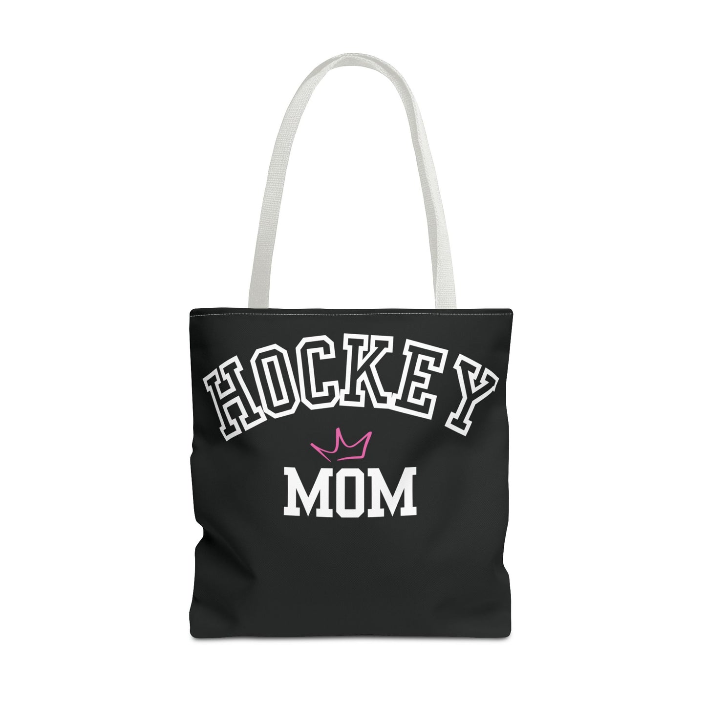 Hockey Mom crown Tote Bag | Sporty Eco-Friendly Carryall | Gift for Team Moms