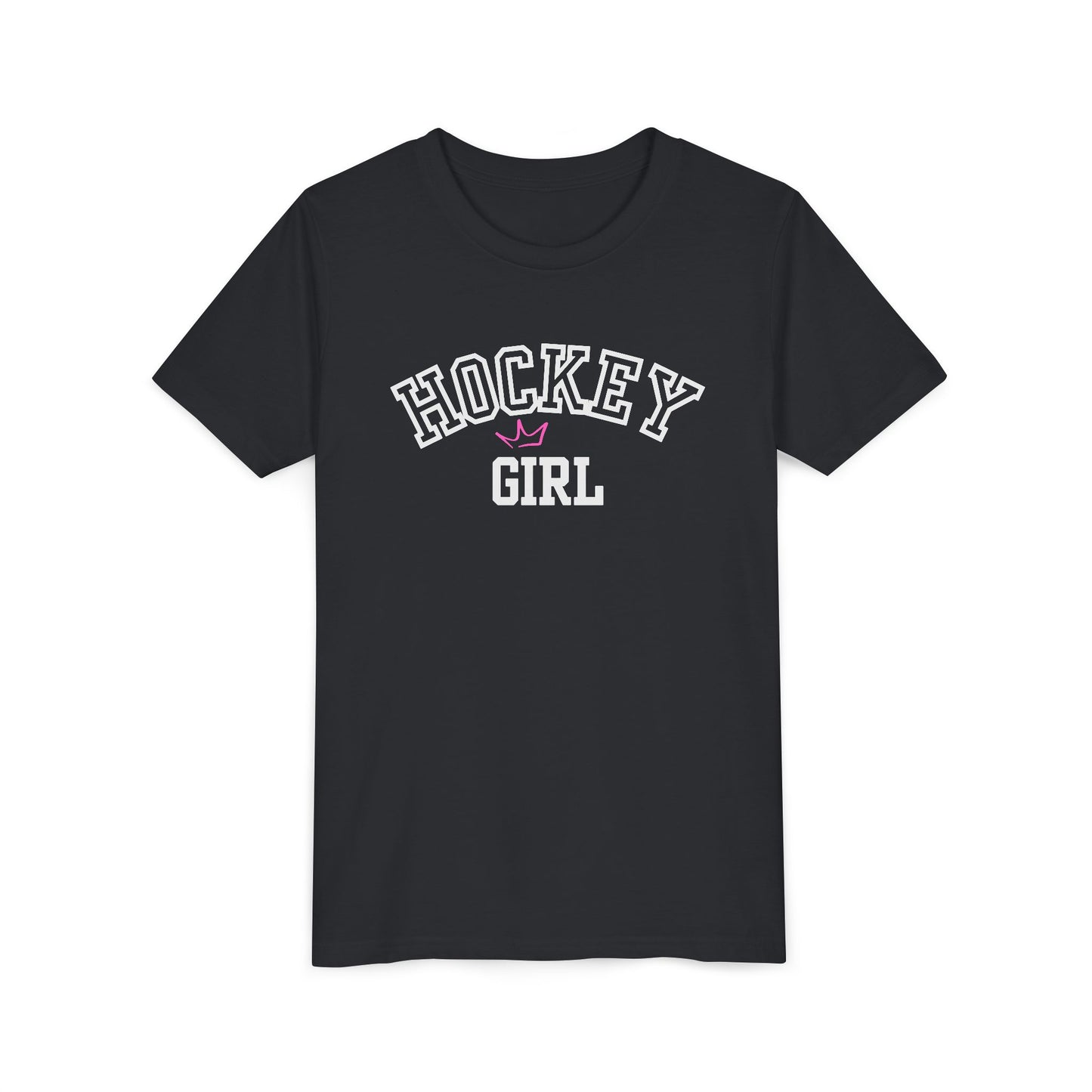 Hockey Girl T-Shirt | Youth Sports Tee | Girls Hockey Shirt | Birthday Gift