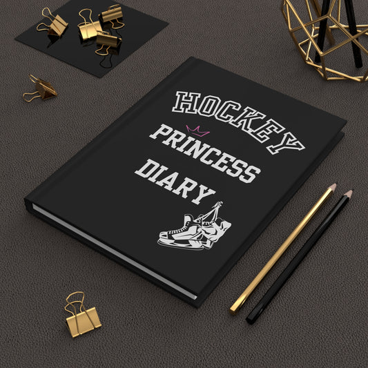 Hockey Princess Diary – Hardcover Journal
