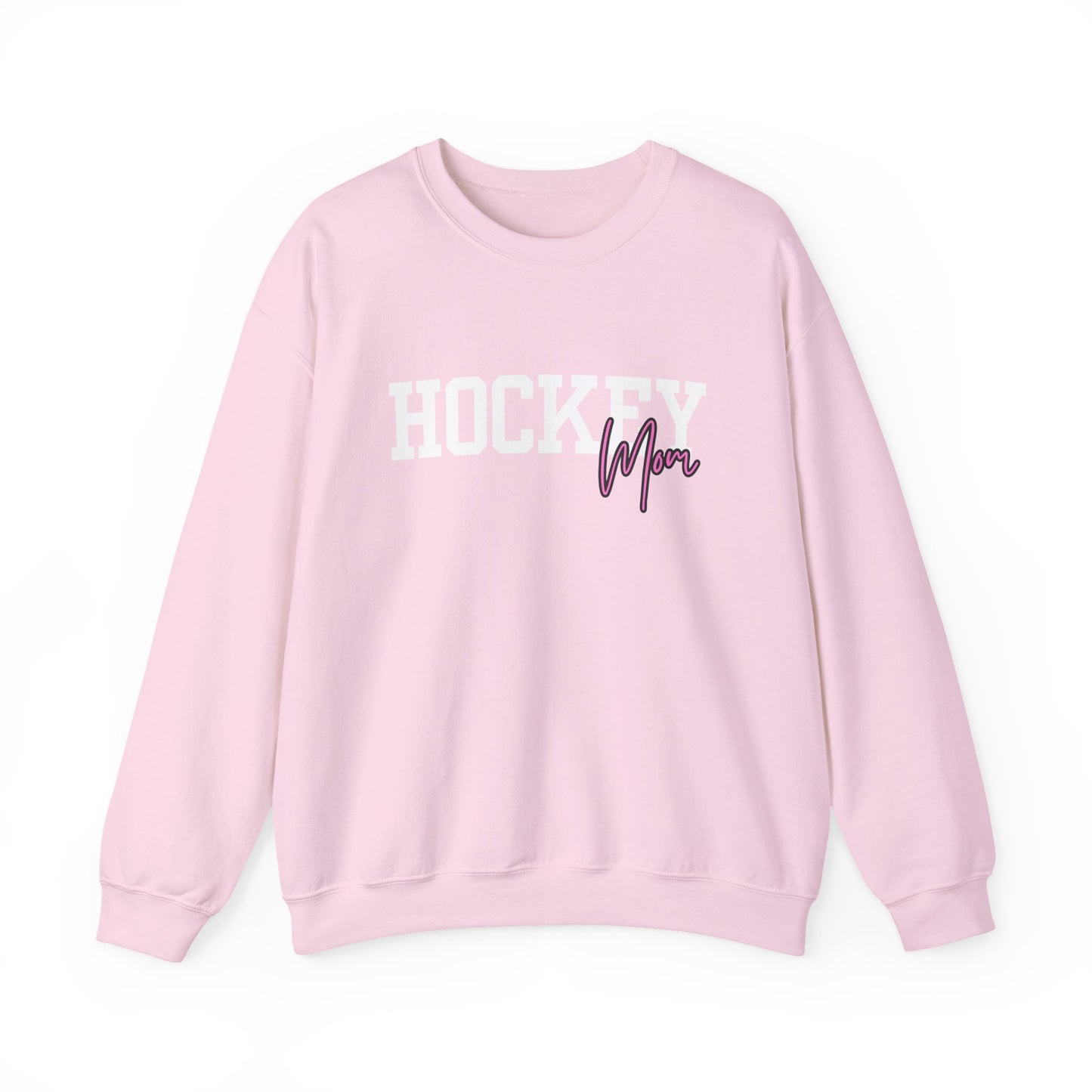 Hockey Mom Crown Sweatshirt — Cozy Winter Apparel for Proud Hockey Moms