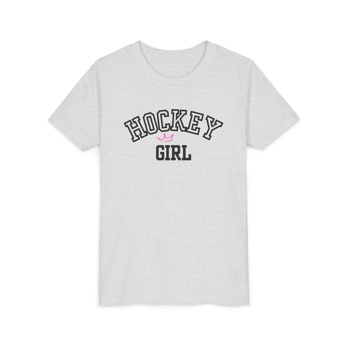 Hockey Girl T-Shirt | Youth Sports Tee | Girls Hockey Shirt | Birthday Gift