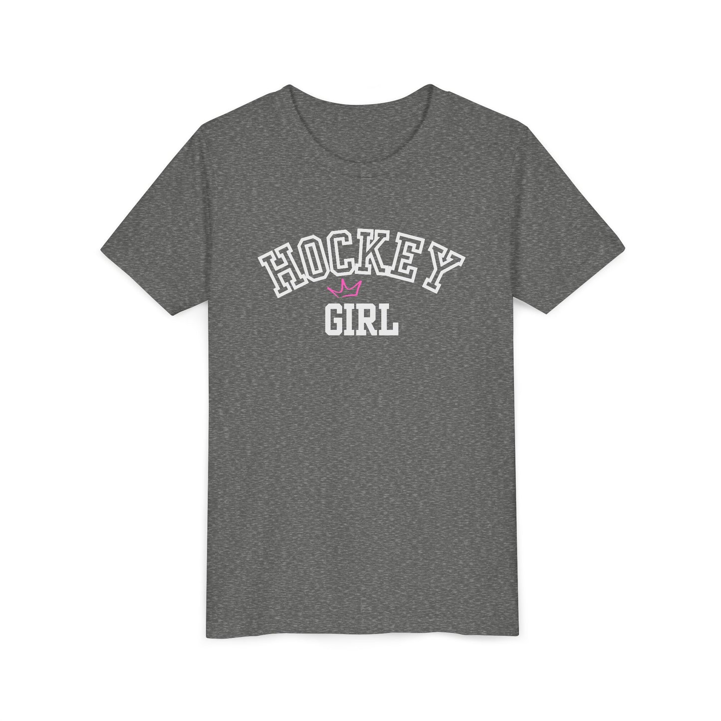 Hockey Girl T-Shirt | Youth Sports Tee | Girls Hockey Shirt | Birthday Gift