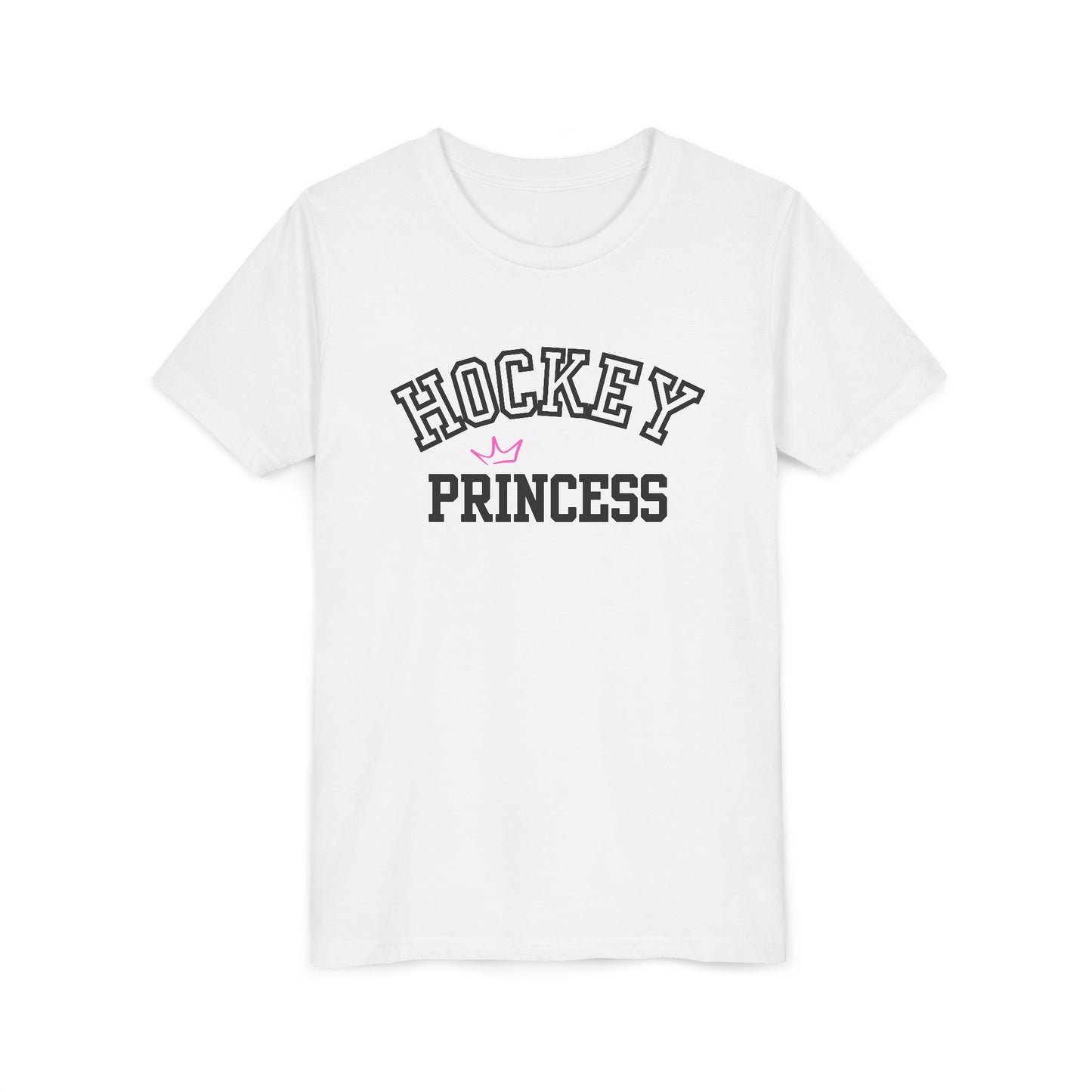 Hockey Princess T-Shirt | Youth Sports Tee | Girls Hockey Shirt | Birthday Gift