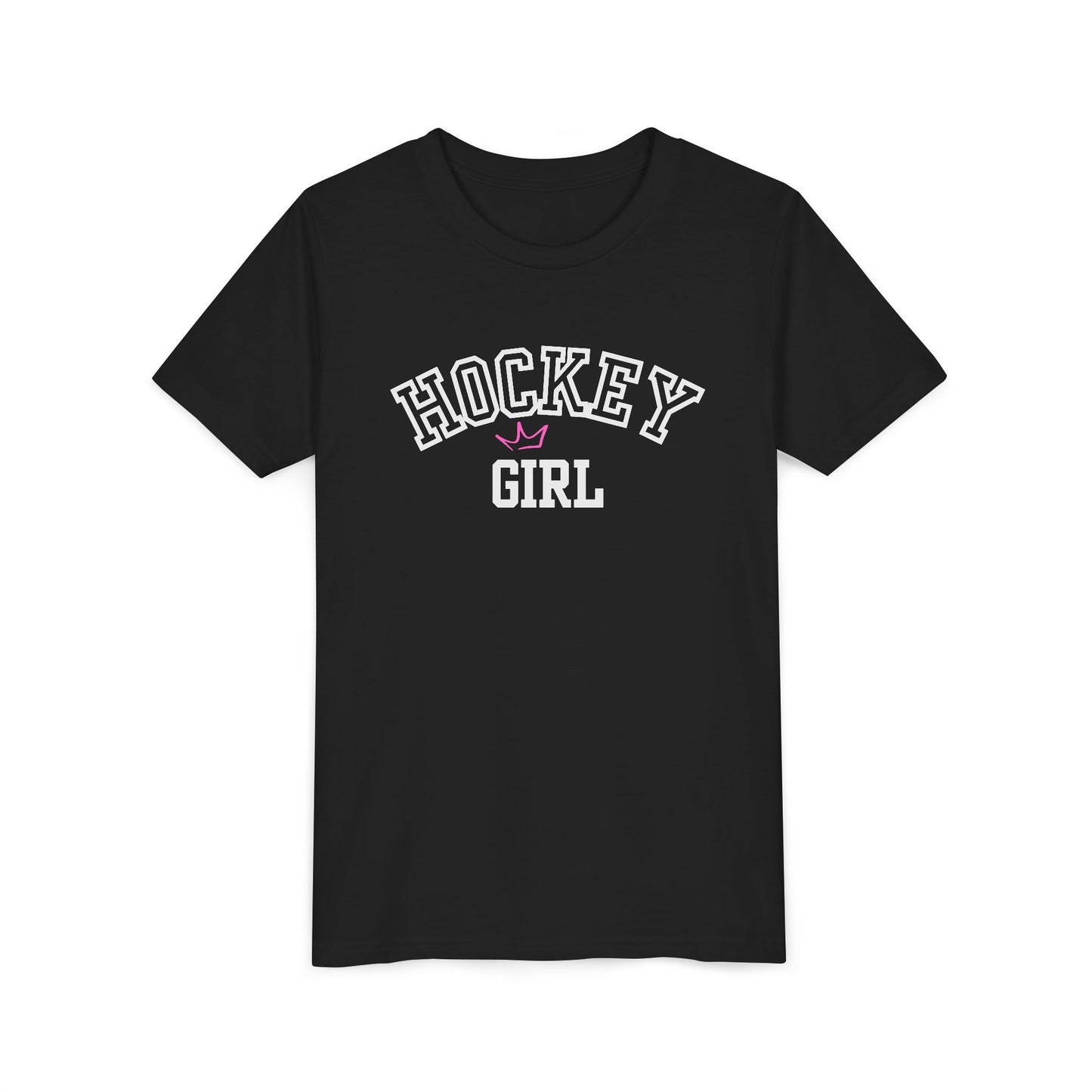Hockey Girl T-Shirt | Youth Sports Tee | Girls Hockey Shirt | Birthday Gift