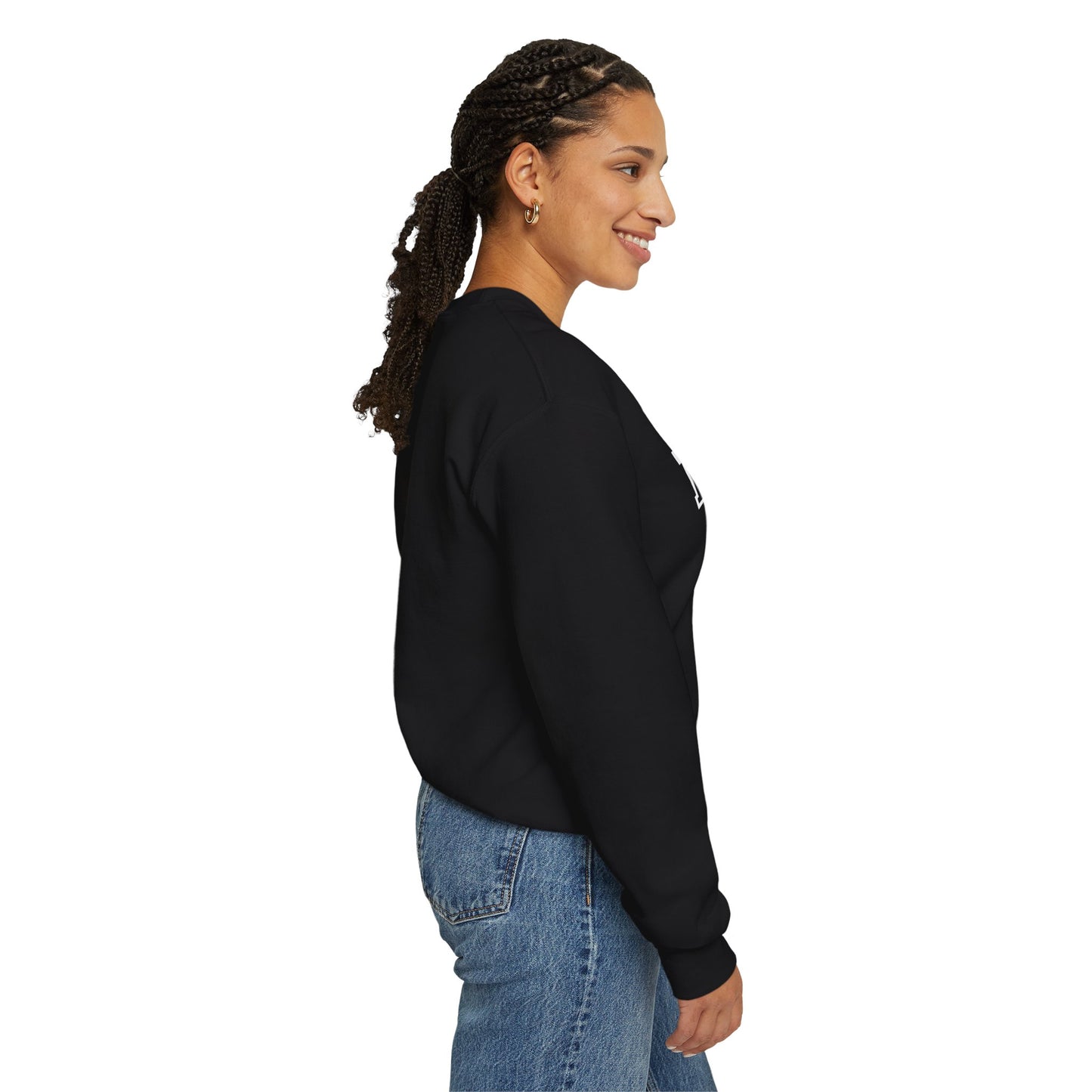 Crown Hockey Mom Sweatshirt, Winter Apparel, Sports Fan Gift, Casual Crewneck, birthday, gift