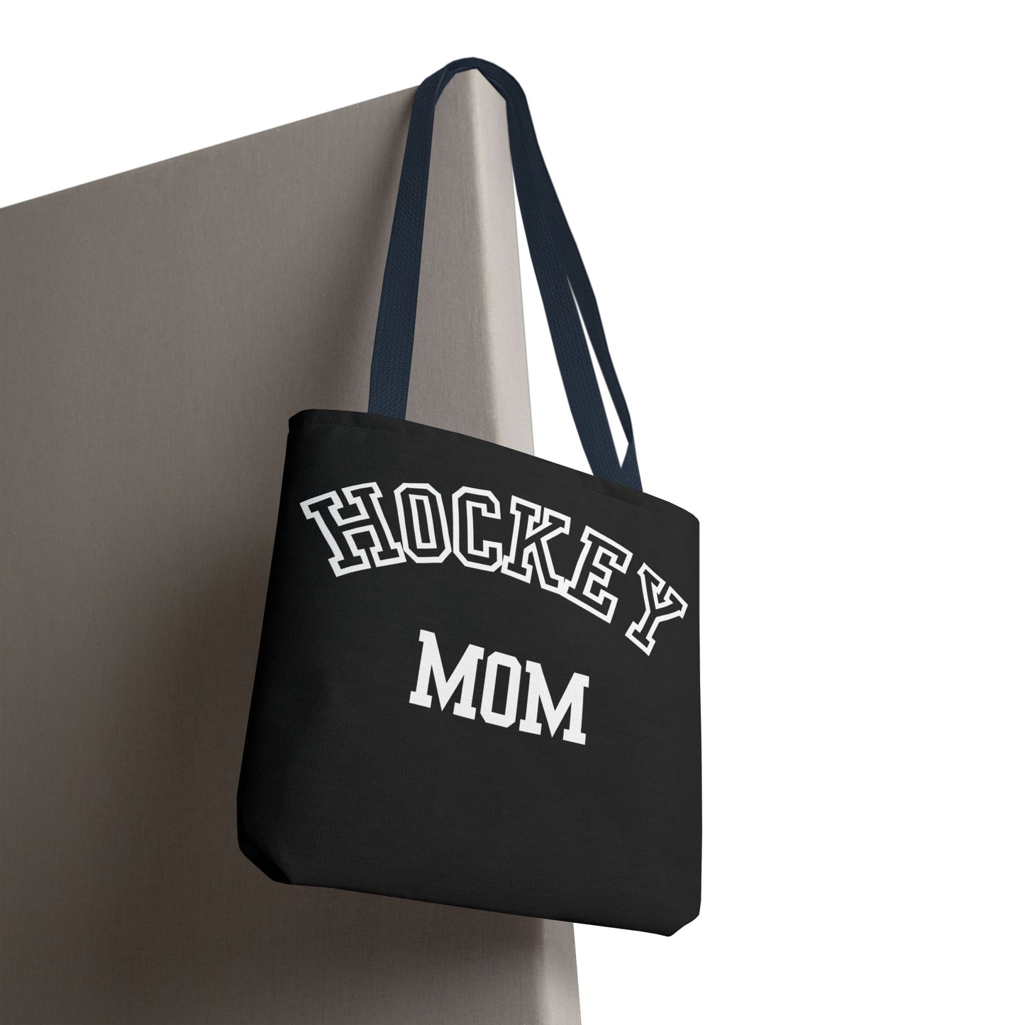 Hockey Mom Tote Bag | Sporty Eco-Friendly Carryall | All-Over Print Design | Gift for Team Moms