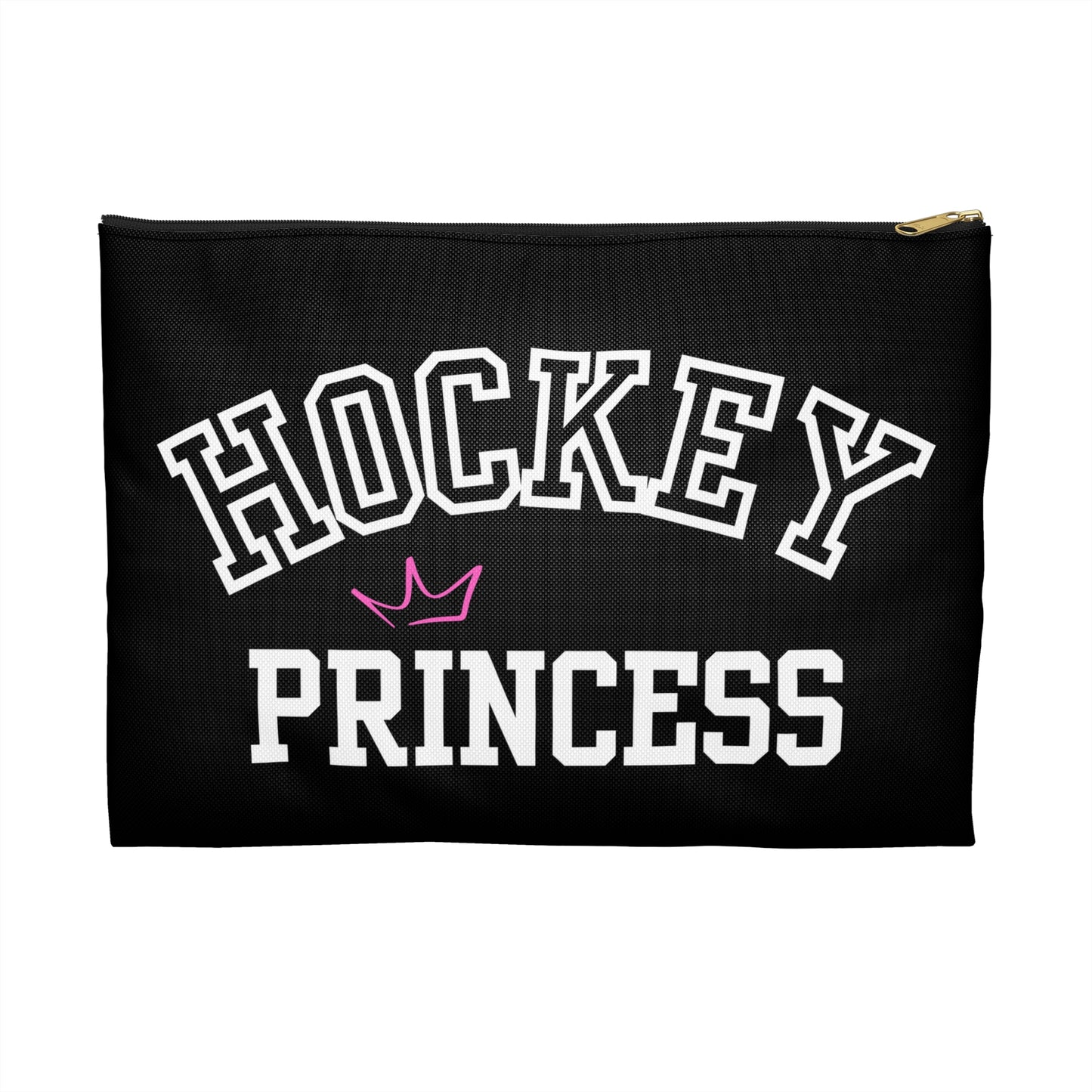 Hockey Princess Accessory Pouch | Hockey Princess Makeup Bag | Customized Gift for Girls