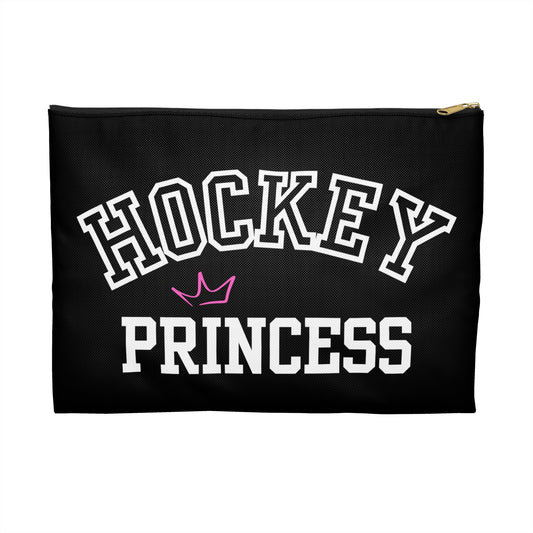 Hockey Princess Accessory Pouch | Hockey Princess Makeup Bag | Customized Gift for Girls