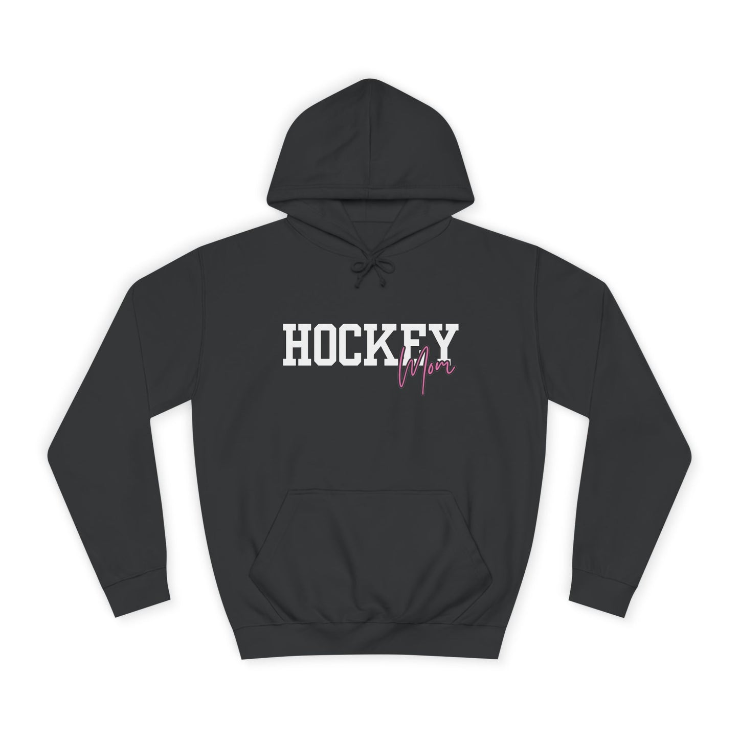 Hockey Mom Crown Hoodie | Proud Sports Parent Pullover | Cozy Rinkside Apparel