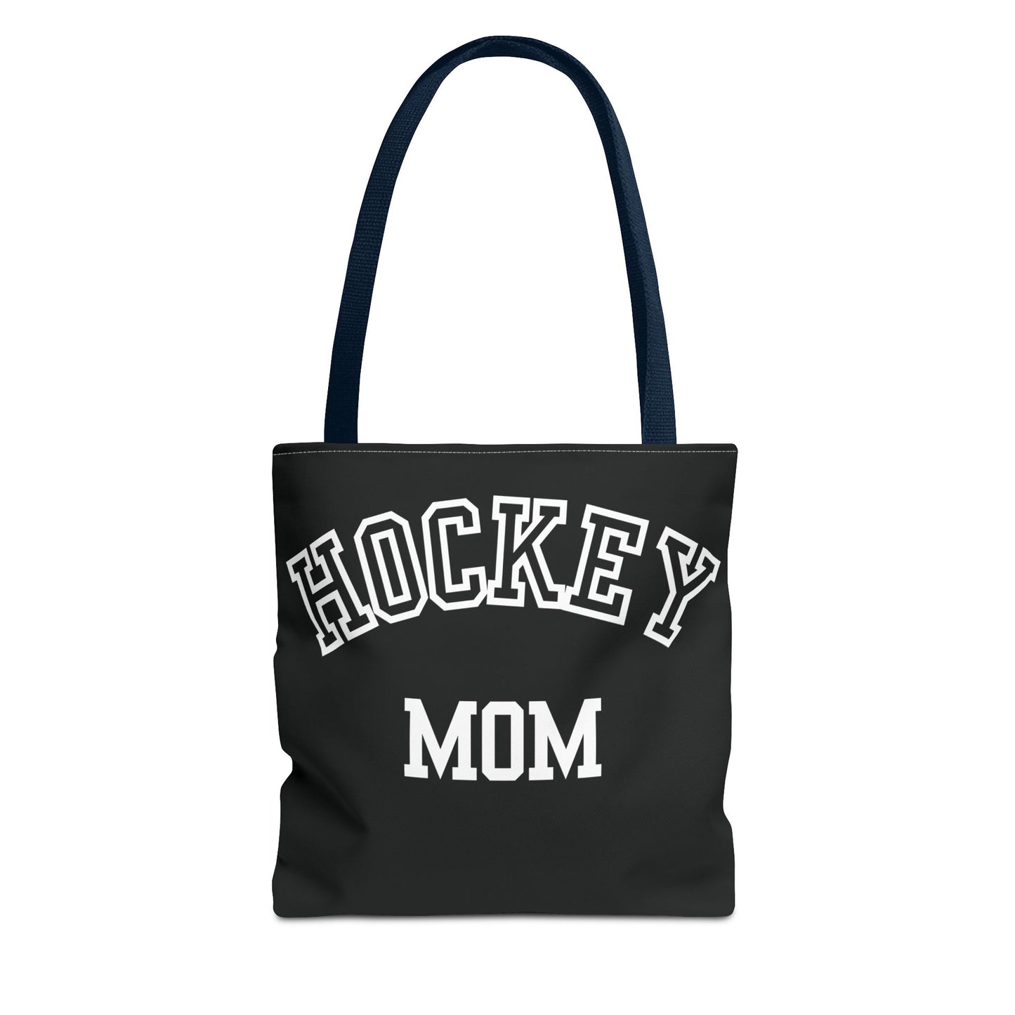 Hockey Mom Tote Bag | Sporty Eco-Friendly Carryall | All-Over Print Design | Gift for Team Moms