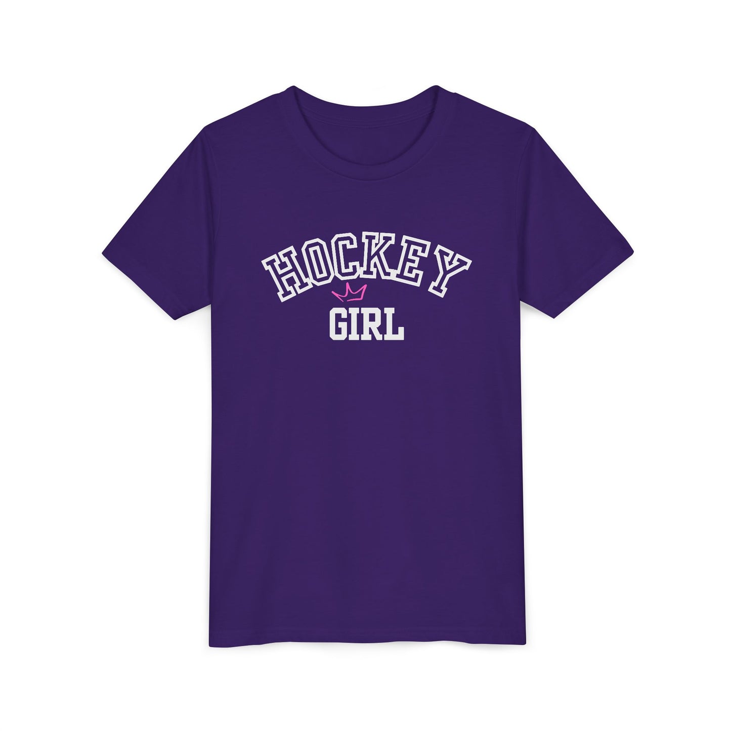 Hockey Girl T-Shirt | Youth Sports Tee | Girls Hockey Shirt | Birthday Gift