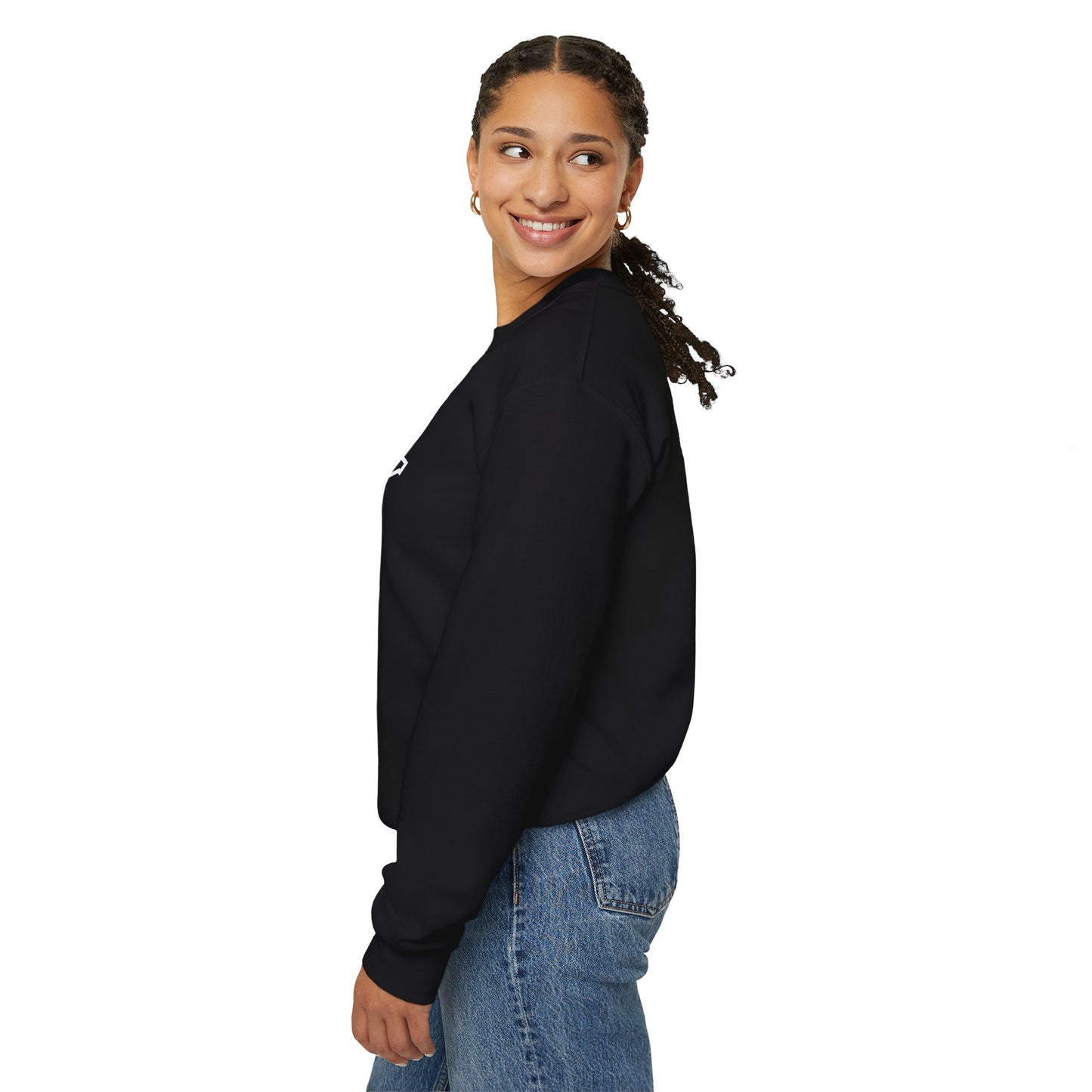 Hockey Mom Crewneck Sweatshirt, Cozy Gift for Hockey Moms, Winter Layering, Sports Fan Apparel, Casual Outfit