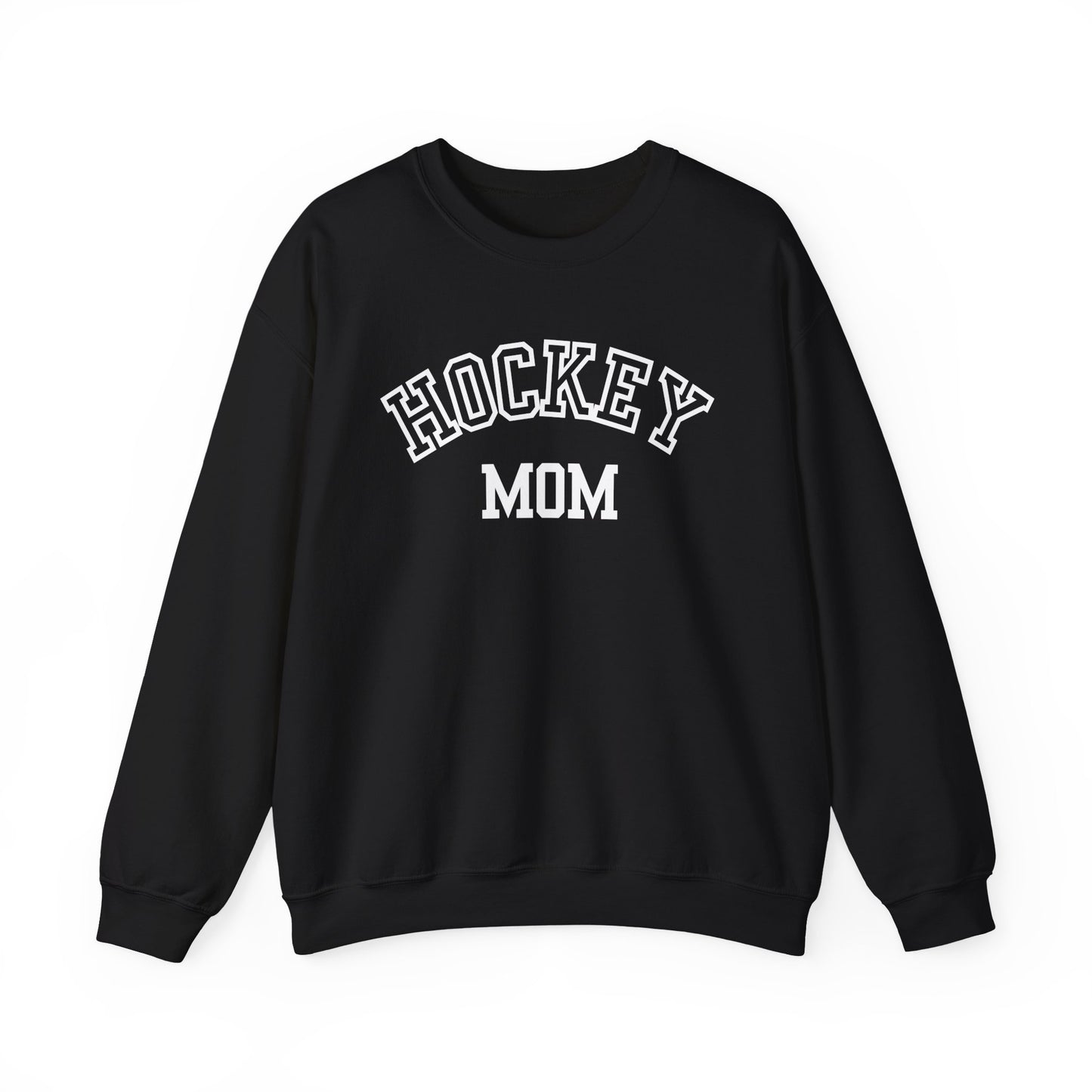 Hockey Mom Crewneck Sweatshirt, Cozy Gift for Hockey Moms, Winter Layering, Sports Fan Apparel, Casual Outfit