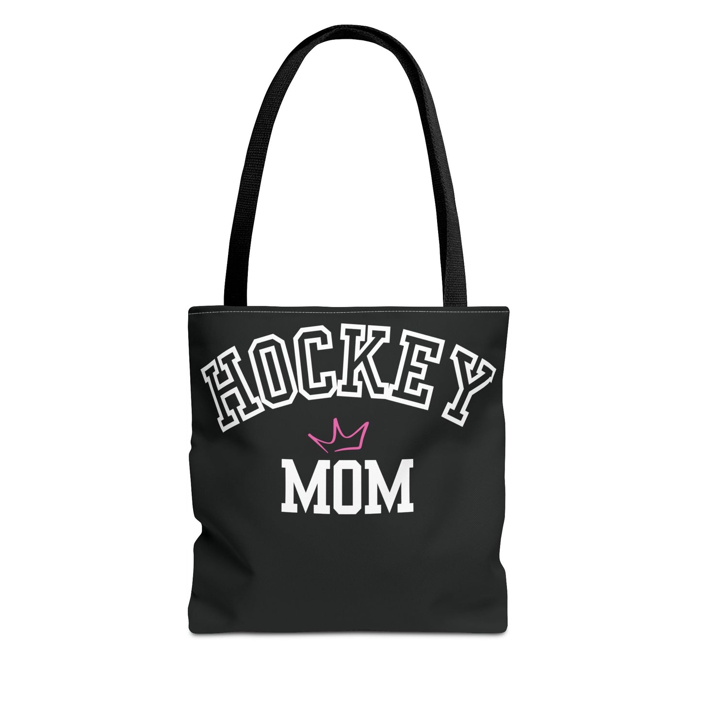 Hockey Mom crown Tote Bag | Sporty Eco-Friendly Carryall | Gift for Team Moms