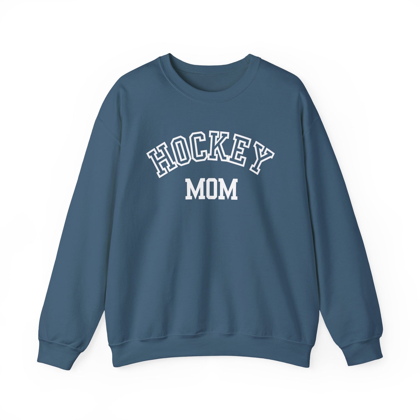 Hockey Mom Crewneck Sweatshirt, Cozy Gift for Hockey Moms, Winter Layering, Sports Fan Apparel, Casual Outfit