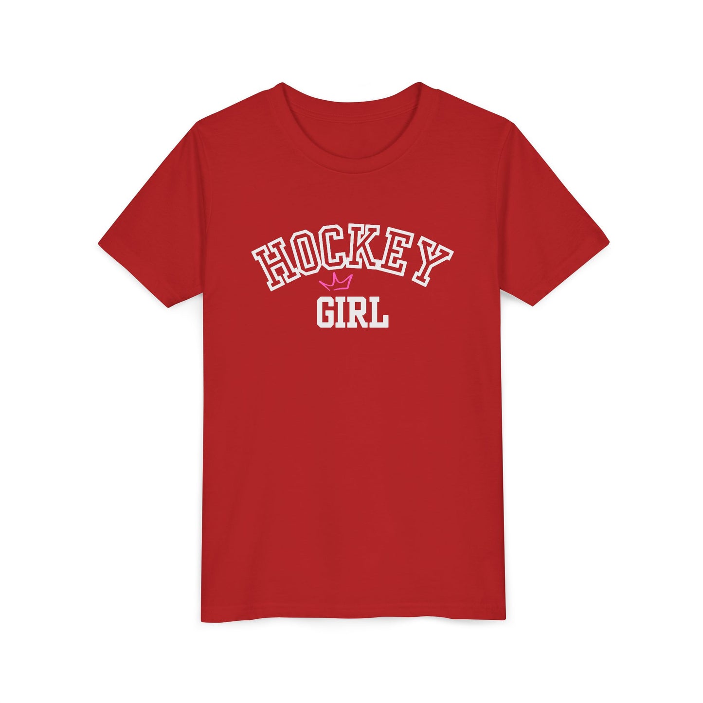 Hockey Girl T-Shirt | Youth Sports Tee | Girls Hockey Shirt | Birthday Gift