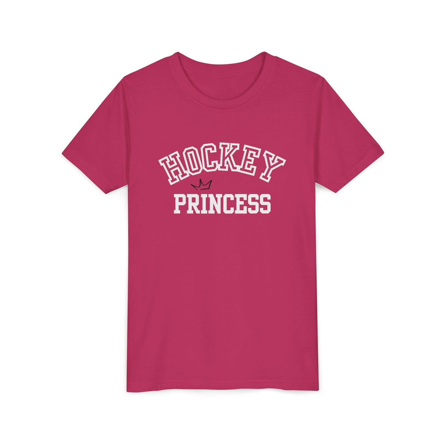 Hockey Princess T-Shirt | Youth Sports Tee | Girls Hockey Shirt | Birthday Gift