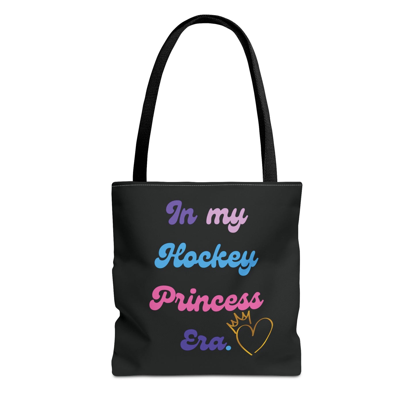 Hockey Princess Tote Bag | “In My Hockey Princess Era” Design | Sporty Carryall for Rink Days & Everyday Use