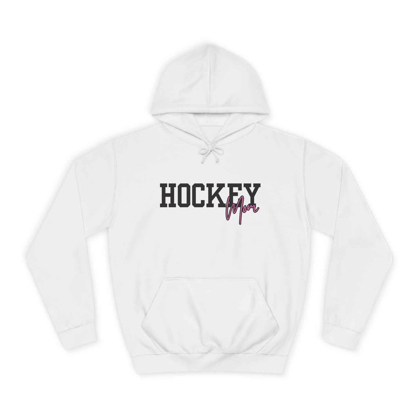 Hockey Mom Crown Hoodie | Proud Sports Parent Pullover | Cozy Rinkside Apparel