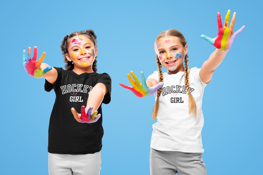 Hockey Girl T-Shirt | Youth Sports Tee | Girls Hockey Shirt | Birthday Gift