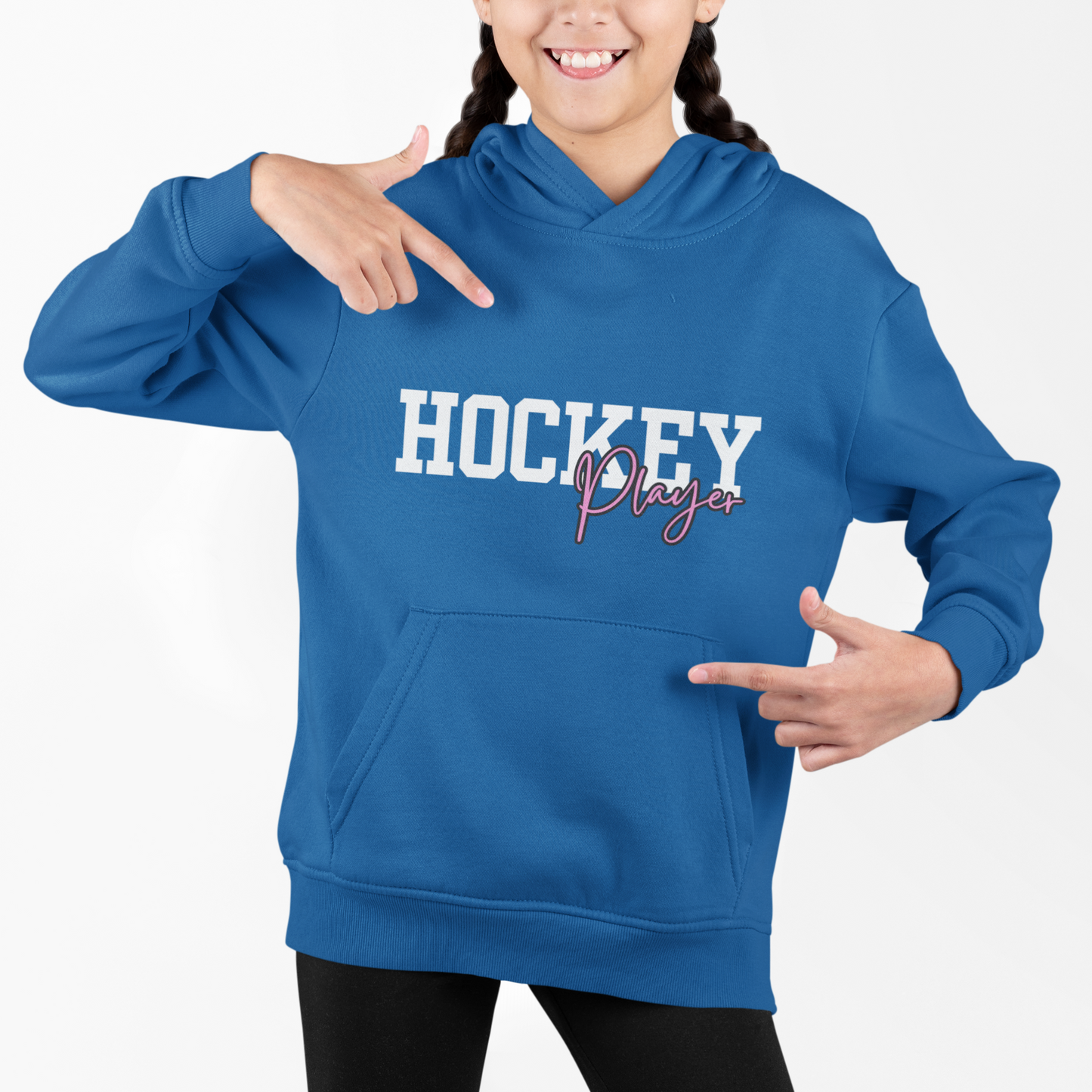 Hockey Player hoodie for Youth Hockey Fans