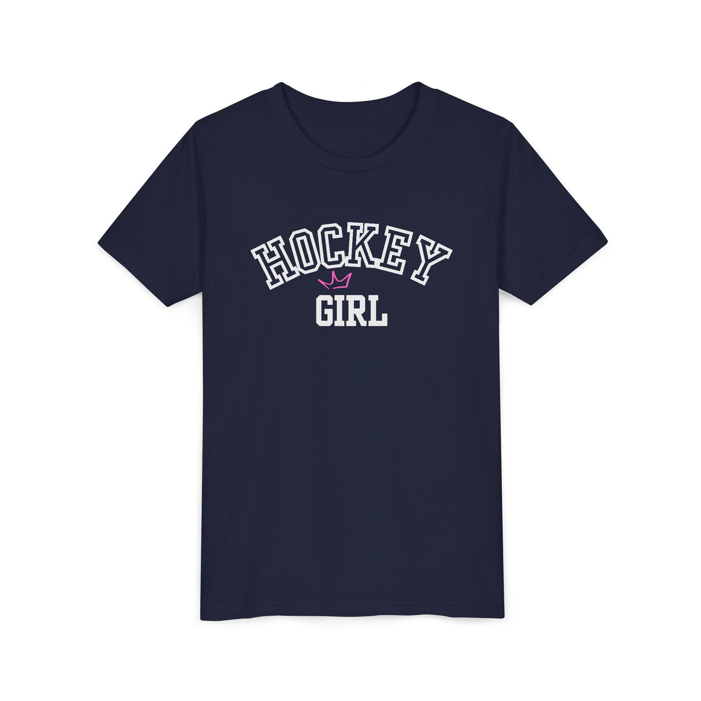 Hockey Girl T-Shirt | Youth Sports Tee | Girls Hockey Shirt | Birthday Gift