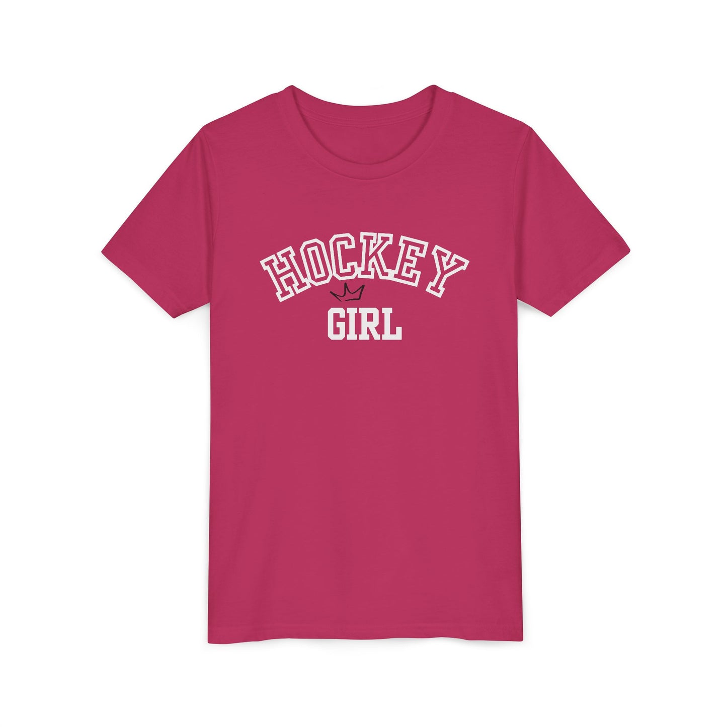Hockey Girl T-Shirt | Youth Sports Tee | Girls Hockey Shirt | Birthday Gift
