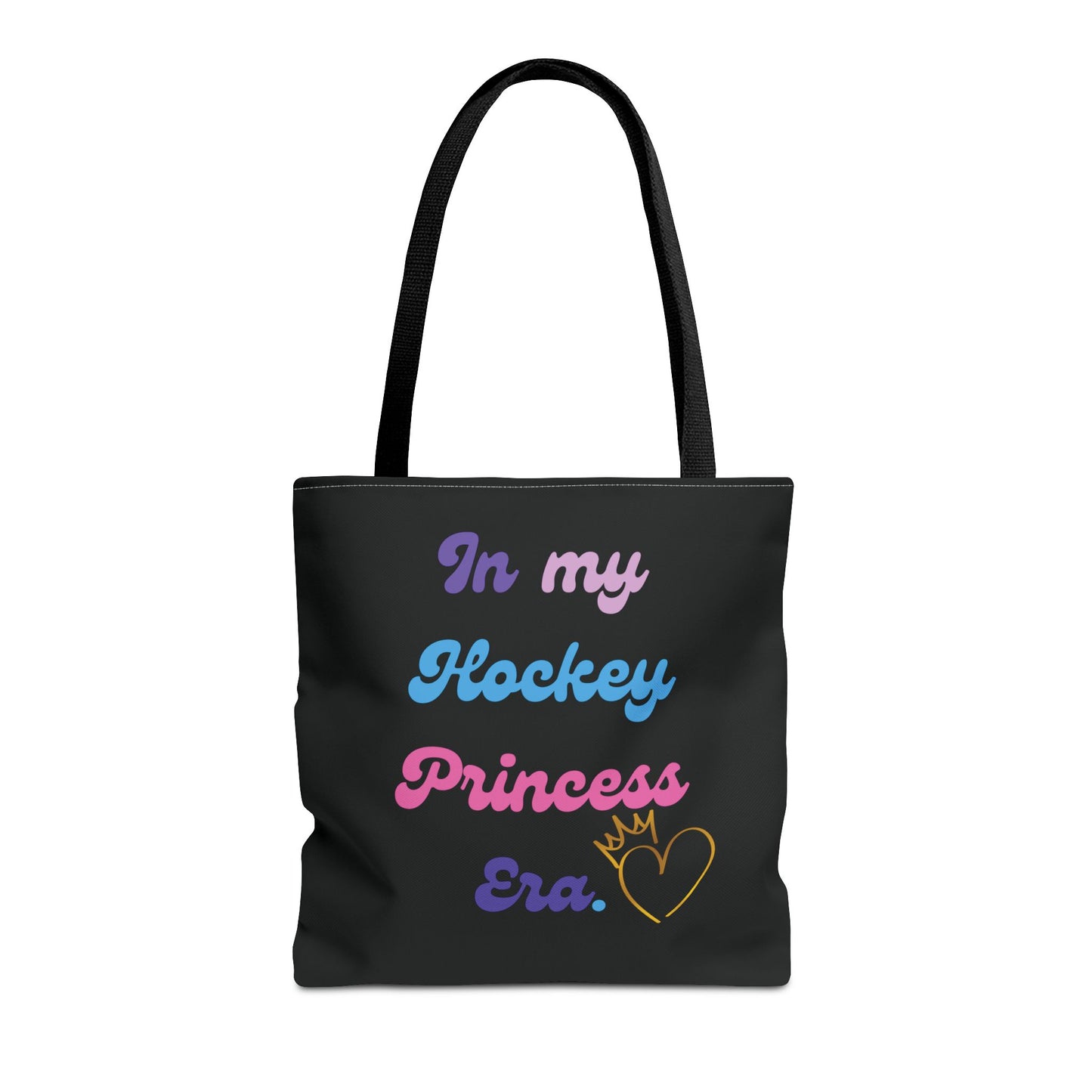 Hockey Princess Tote Bag | “In My Hockey Princess Era” Design | Sporty Carryall for Rink Days & Everyday Use