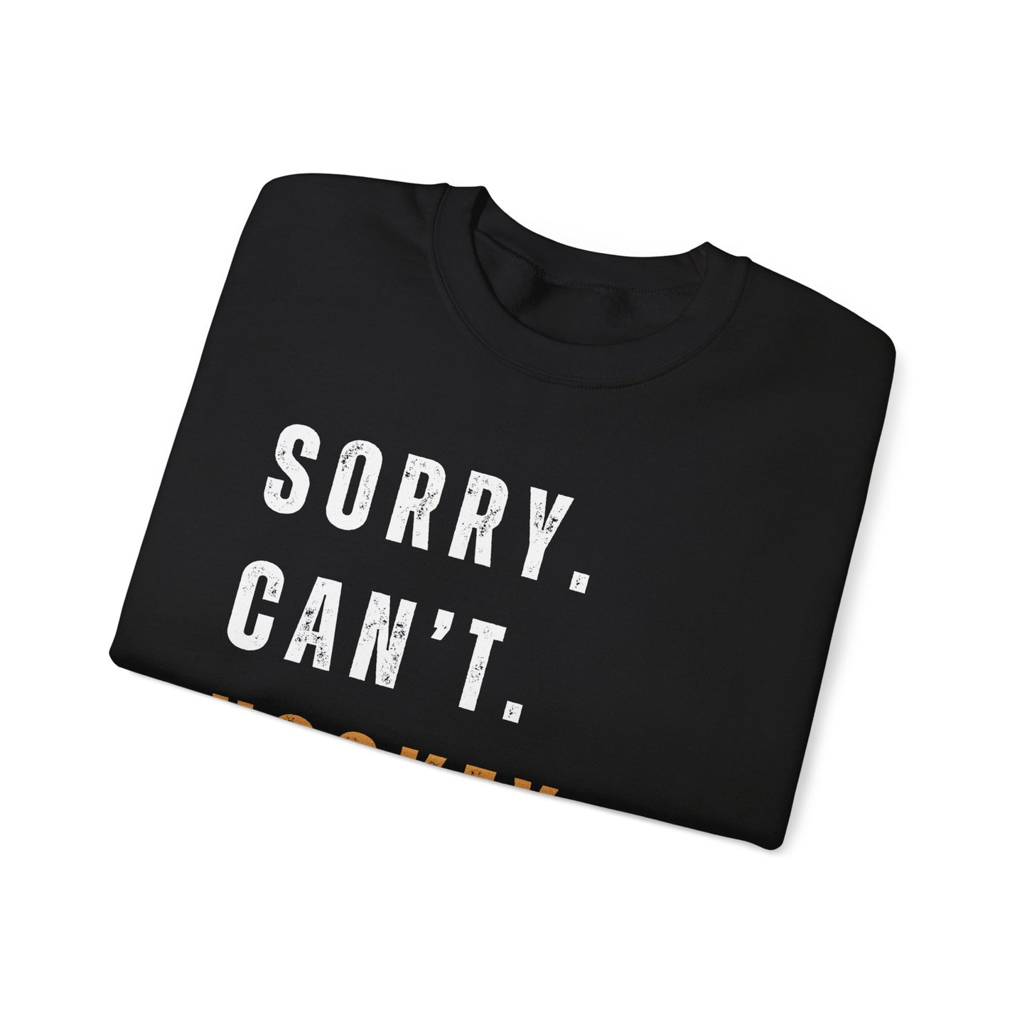 Hockey Mom Crewneck Sweatshirt - Unisex - Sorry Can't Hockey Bye