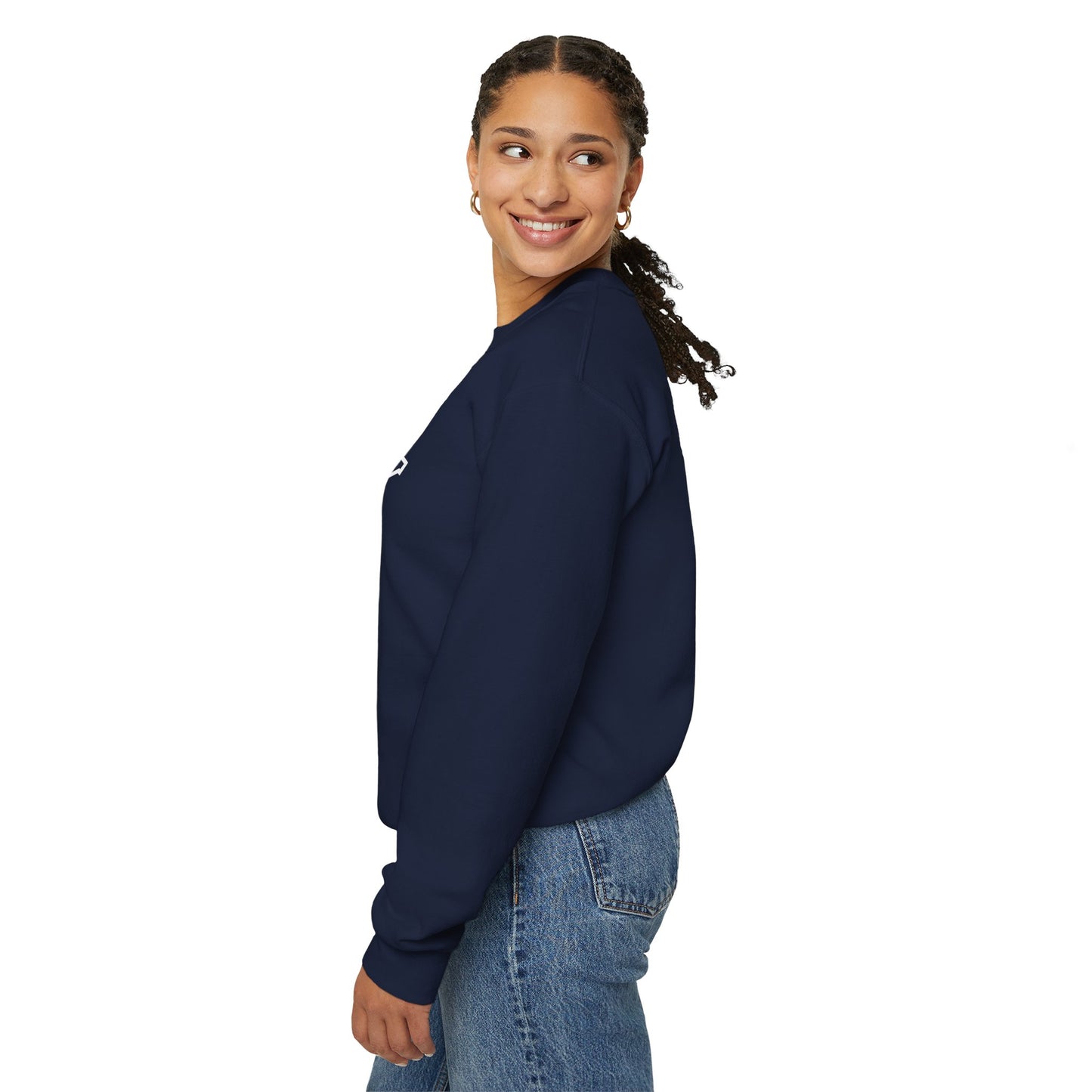 Hockey Mom Crewneck Sweatshirt, Cozy Gift for Hockey Moms, Winter Layering, Sports Fan Apparel, Casual Outfit