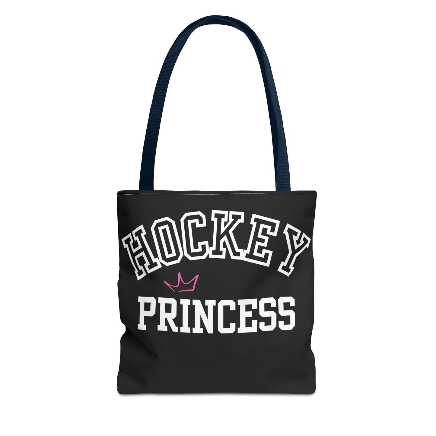 Hockey Princess Crown Tote Bag | Sporty Eco-Friendly Carryall | Perfect for Rink Days