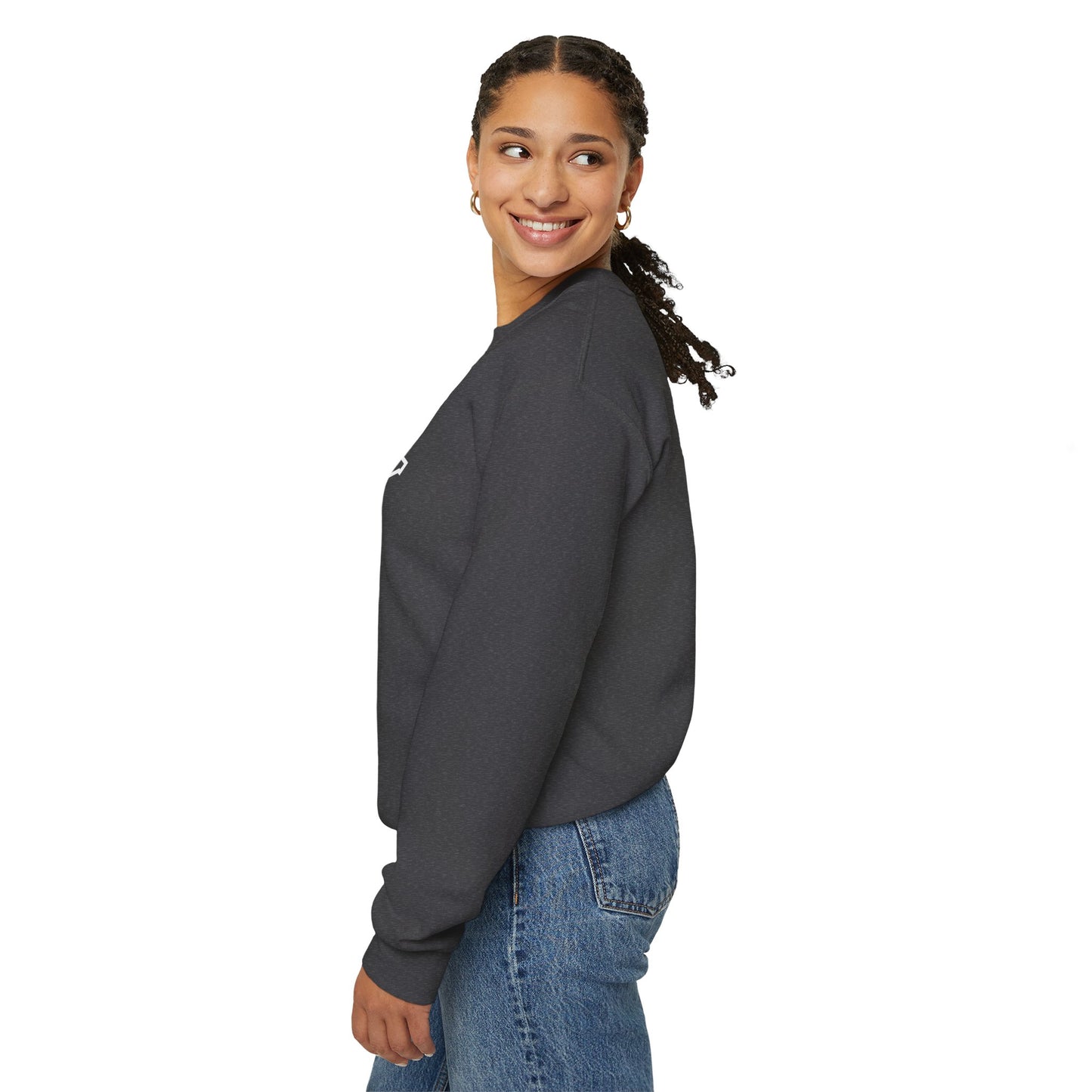 Hockey Mom Crewneck Sweatshirt, Cozy Gift for Hockey Moms, Winter Layering, Sports Fan Apparel, Casual Outfit