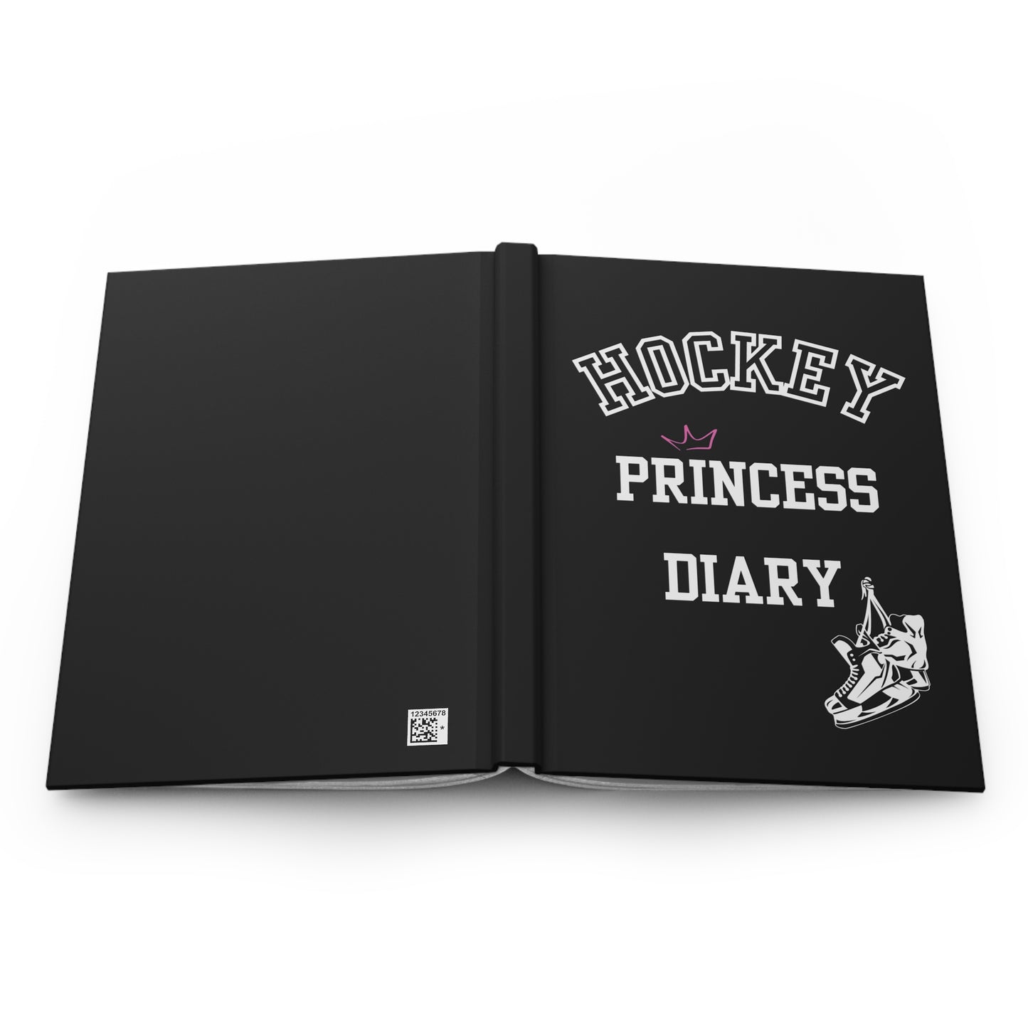 Hockey Princess Diary – Hardcover Journal