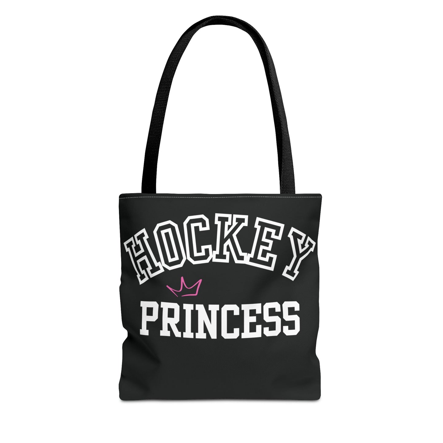 Hockey Princess Crown Tote Bag | Sporty Eco-Friendly Carryall | Perfect for Rink Days