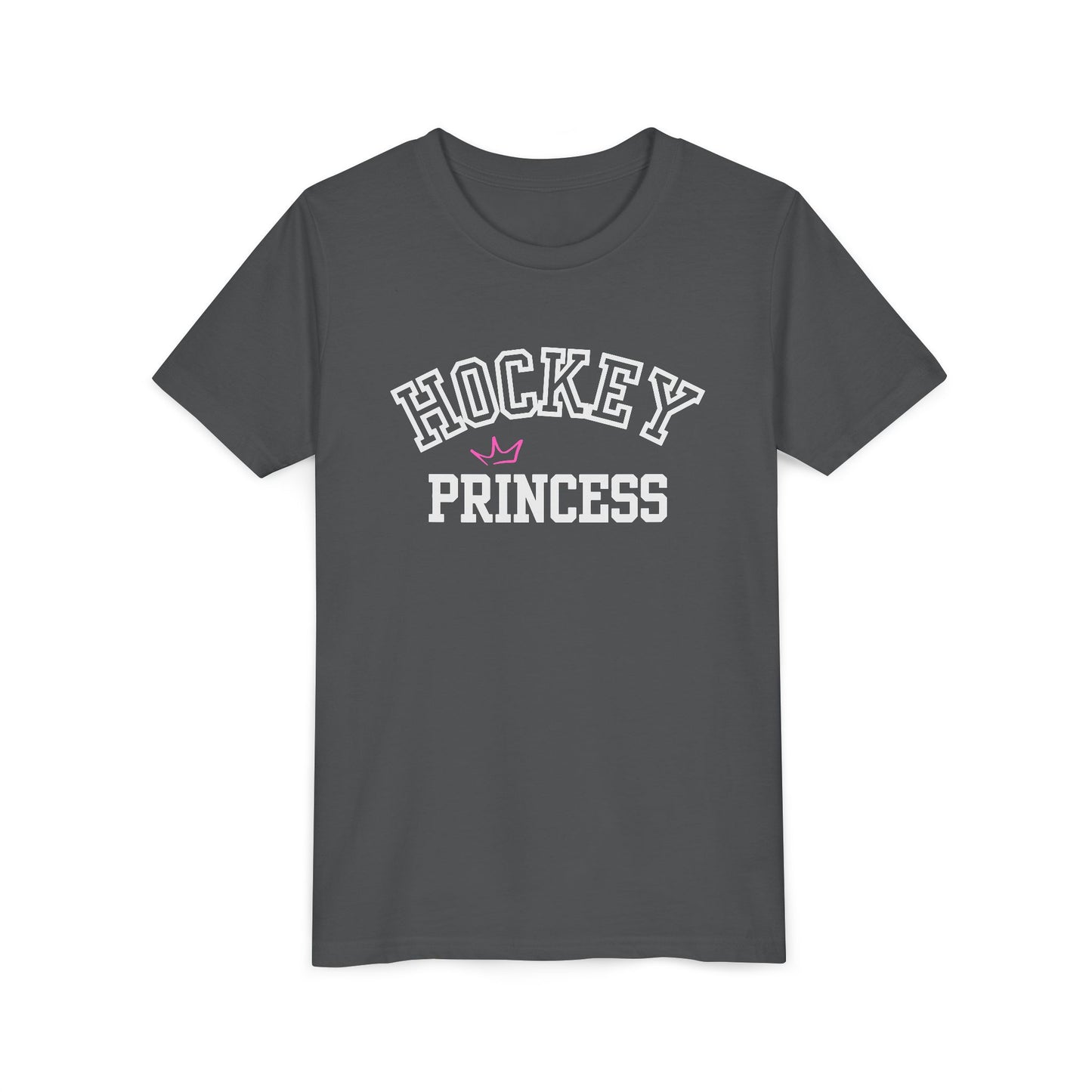 Hockey Princess T-Shirt | Youth Sports Tee | Girls Hockey Shirt | Birthday Gift