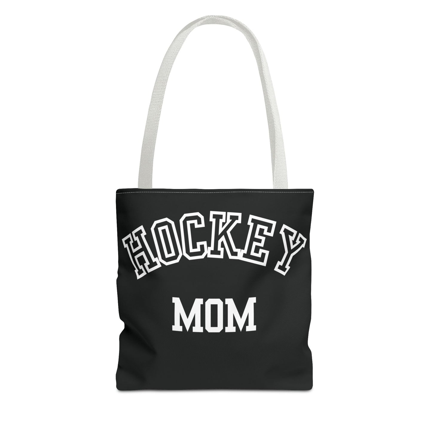 Hockey Mom Tote Bag | Sporty Eco-Friendly Carryall | All-Over Print Design | Gift for Team Moms